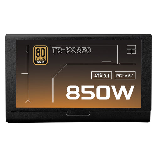 850W 80+ Gold modular PSU, ATX 3.1 kg850