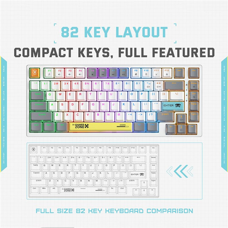 ONIKUMA G58 HOT SWAPPABLE WHITE