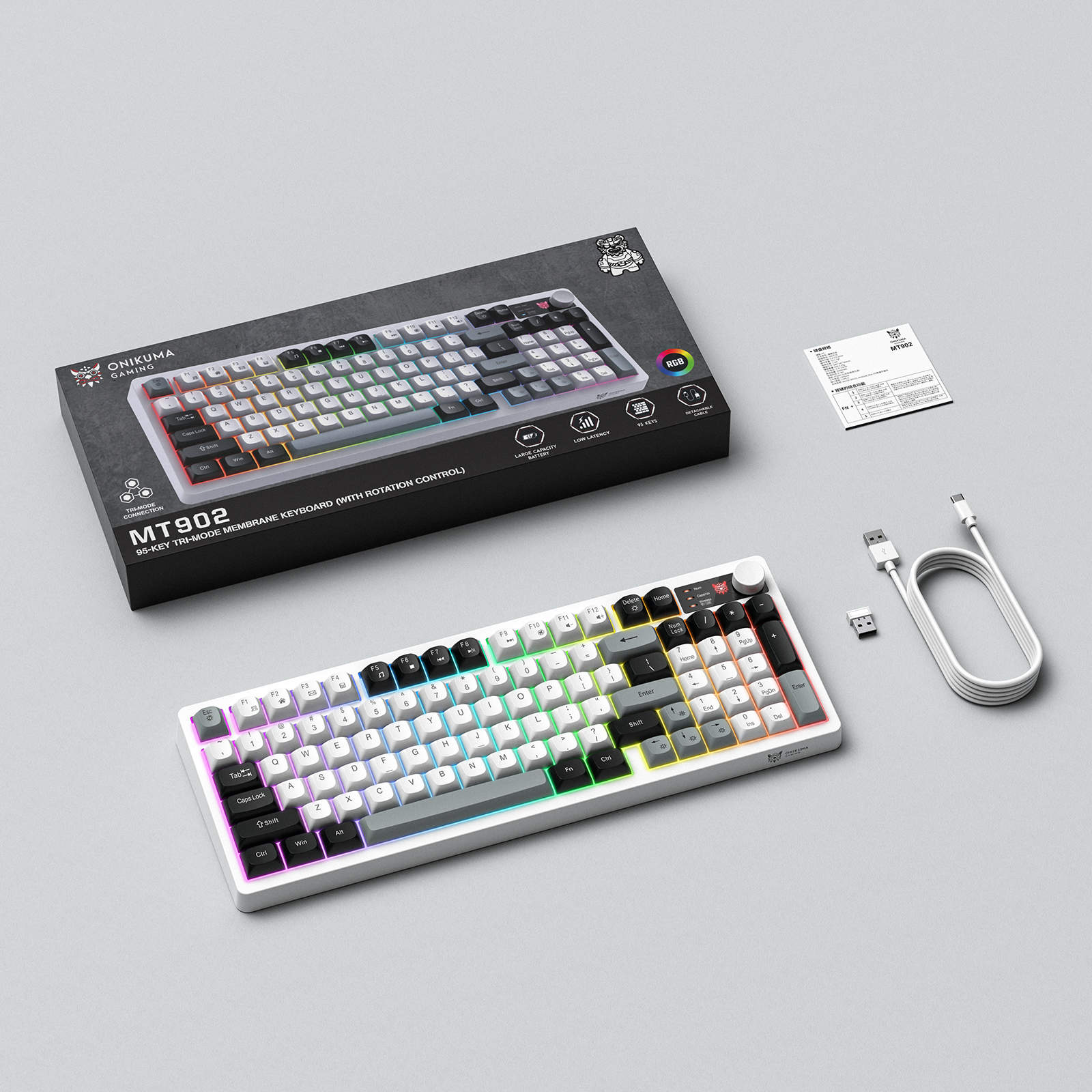Teclado Tri mode MT902