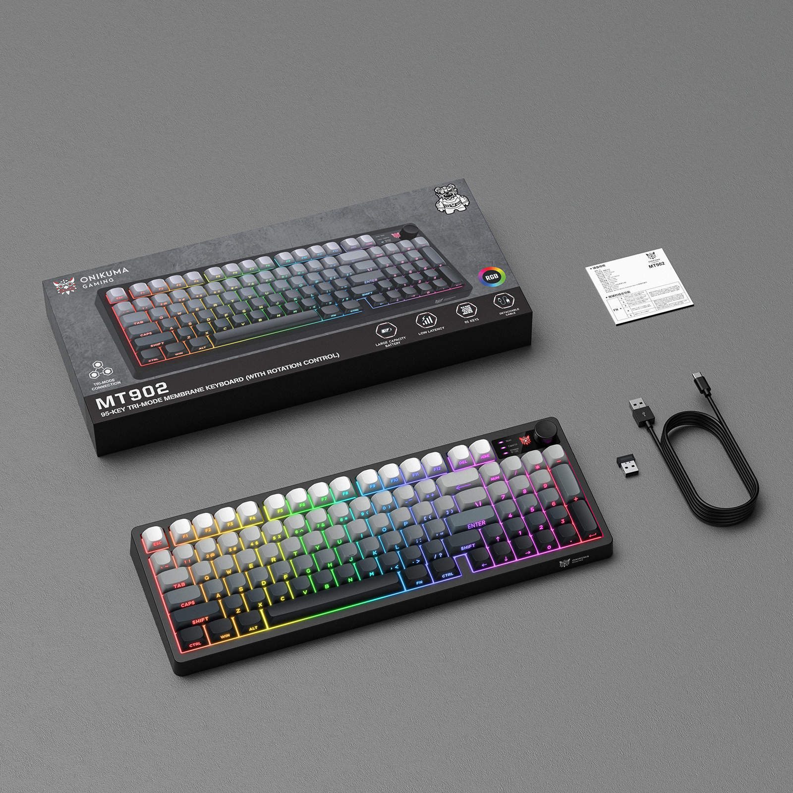Teclado Tri mode MT902