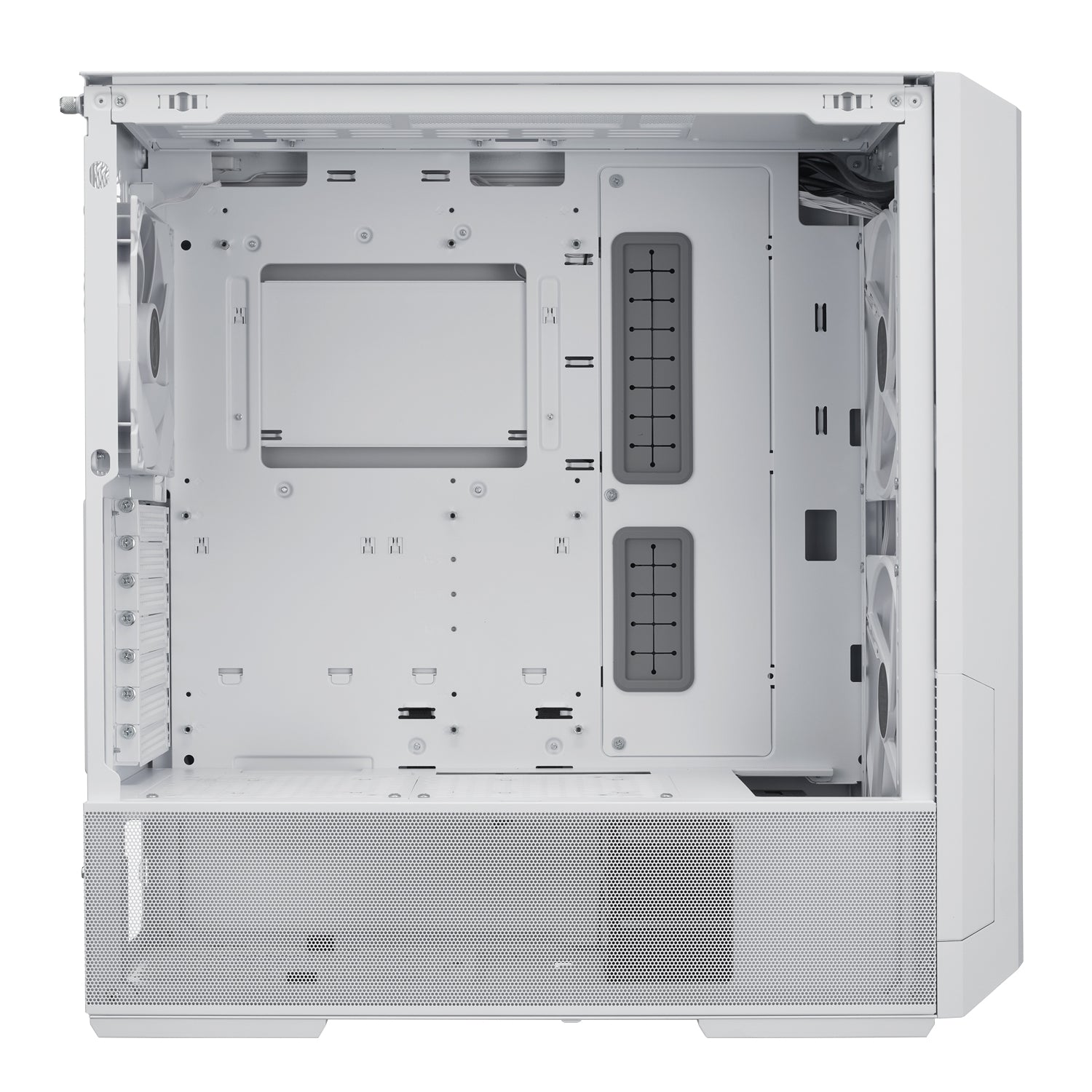 LANCOOL 216 WHITE- RGB FRONT FANS