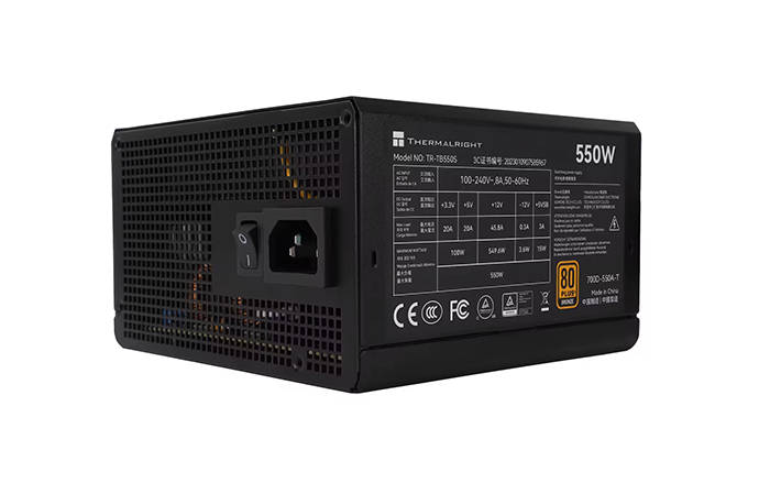 THERMALRIGHT 550W 80+ BRONZE NON MODULAR PSU