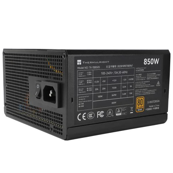 THERMALRIGHT 850W 80+ BRONZE NON MODULAR PSU