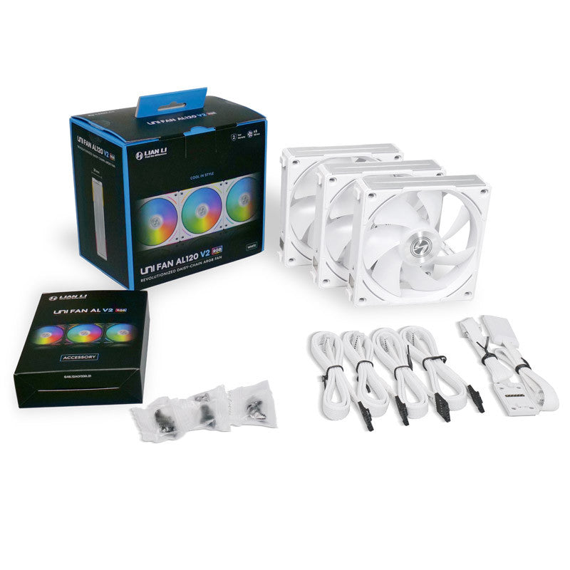 UNI FAN AL V2 120 TRIPLE BLANCO (3 FAN)