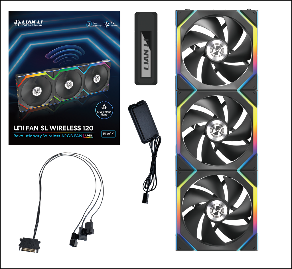 UNIFAN SL WIRELESS 120 (3 FANS)