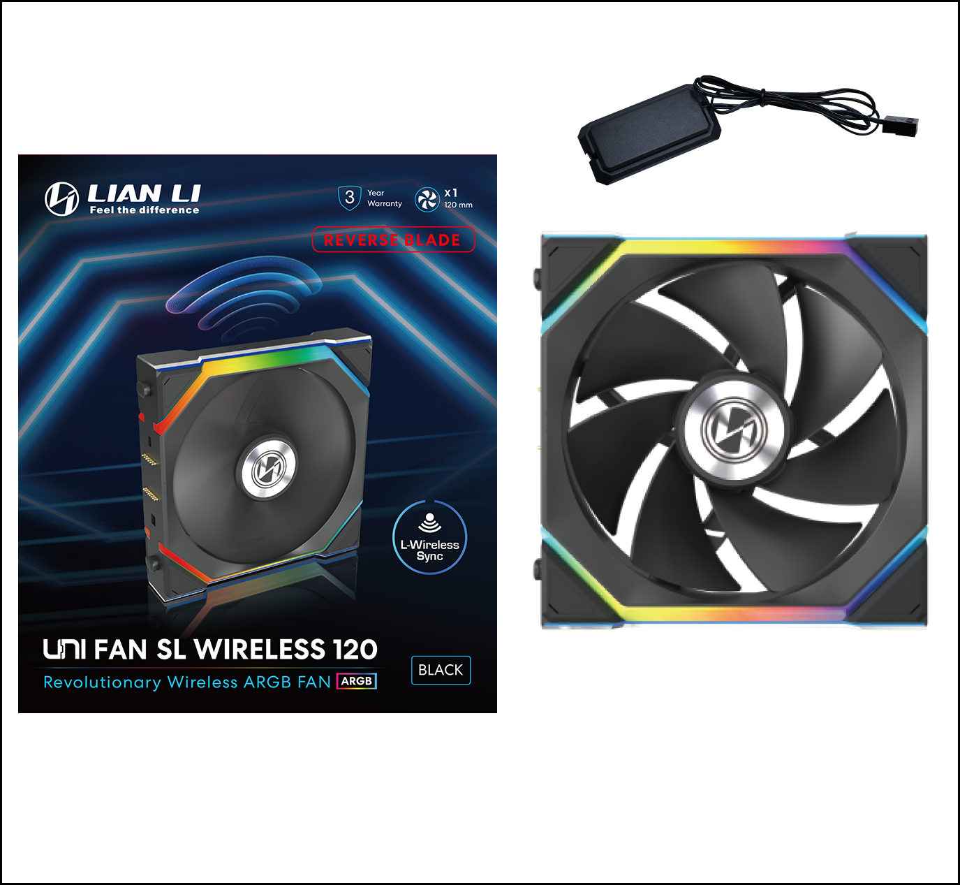 UNIFAN SL WIRELESS REVERSE 120 (1 FAN)