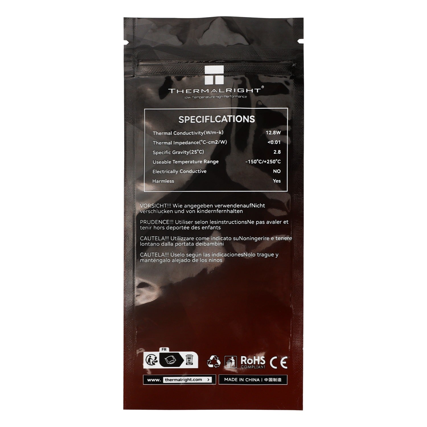 PASTA TERMICA THERMALRIGHT TF7 8G 12.8 W/M-K